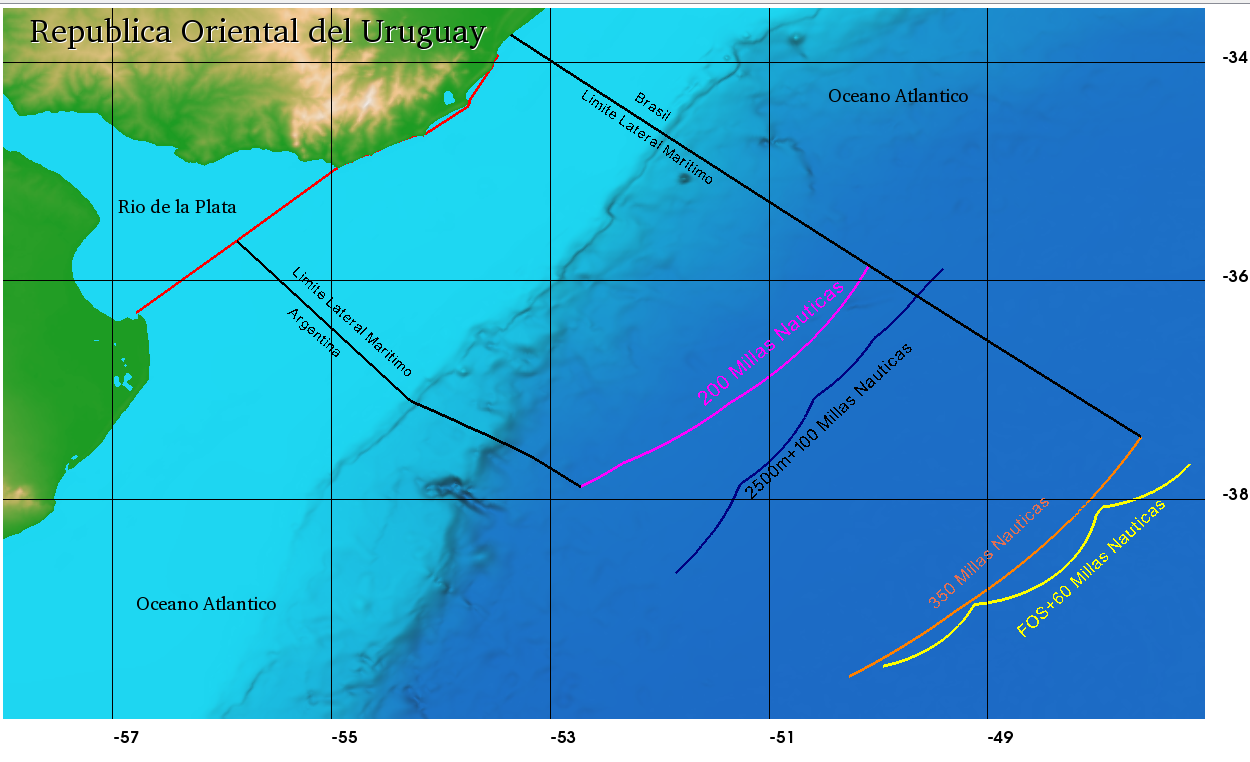 UN CLCS Executive Summary 2009, Fig 5 (350 M limit).
